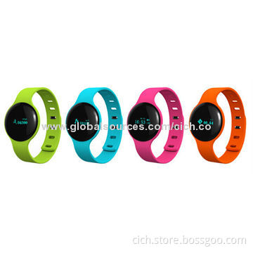 Smart Bluetooth Bracelet w/OLED, Bluetooth 4.0, BT Sync to Mobile, Pedometer, Sleep Monitoring, iOS